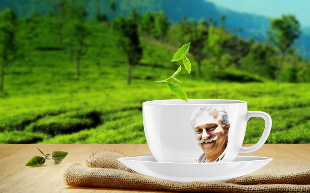 The moustache-friendly tea cup